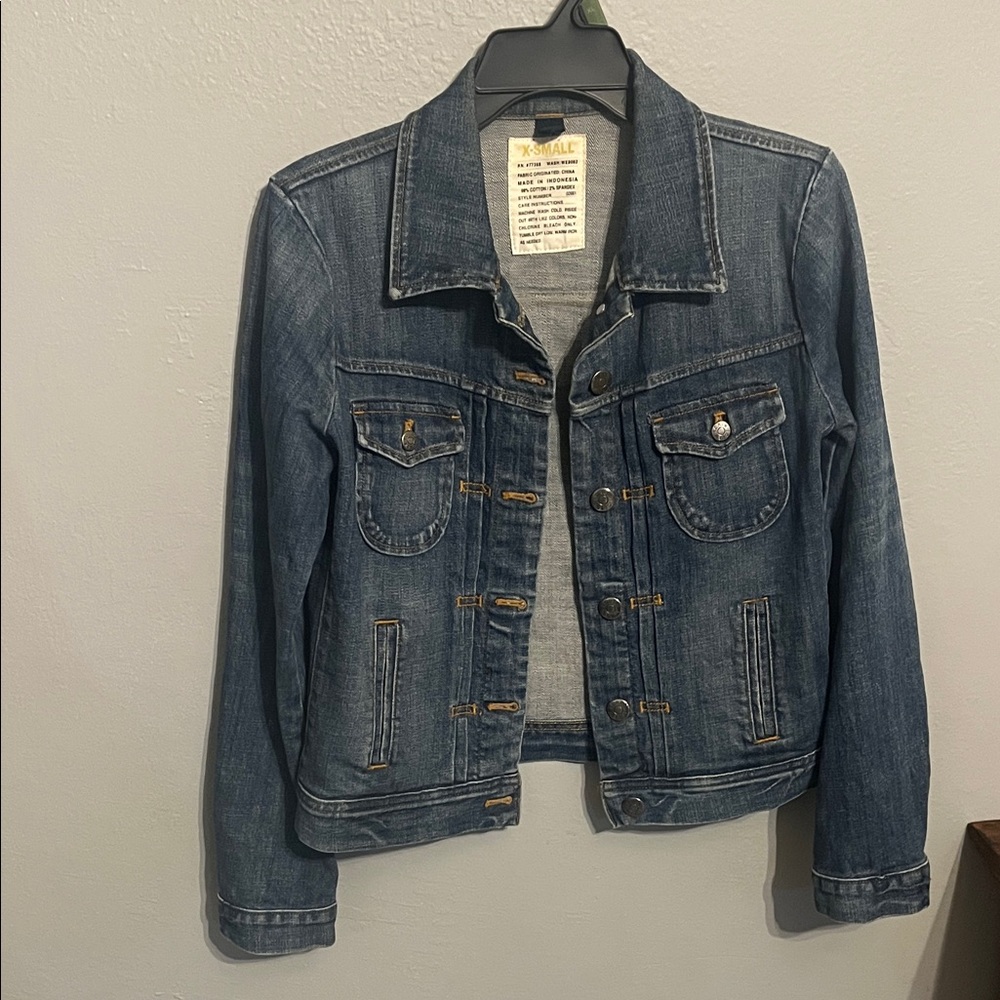 Denim J Crew Jacket